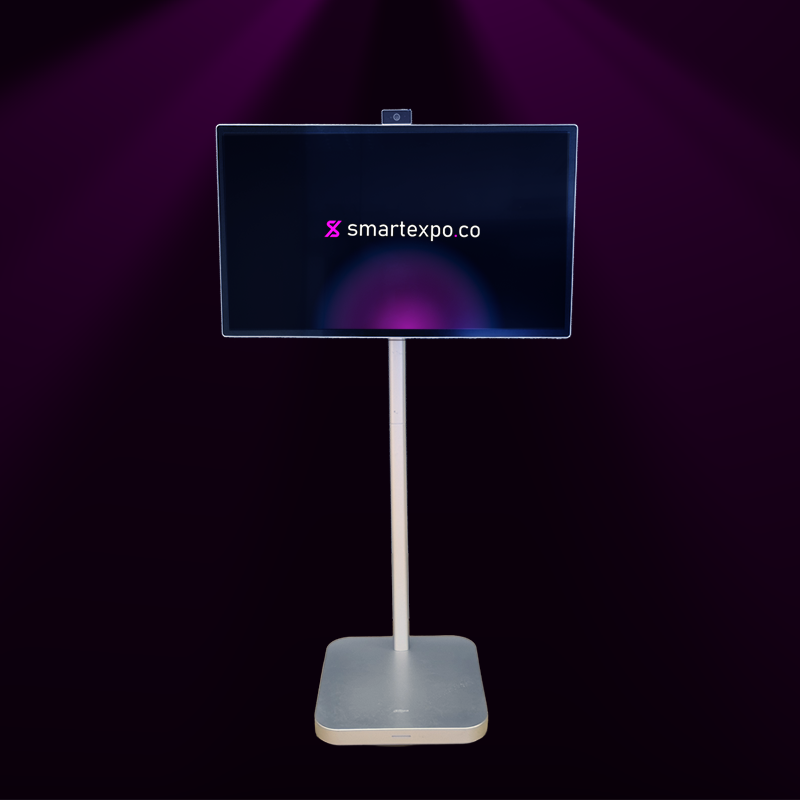 SmartExpo touch screen in landscape orientation