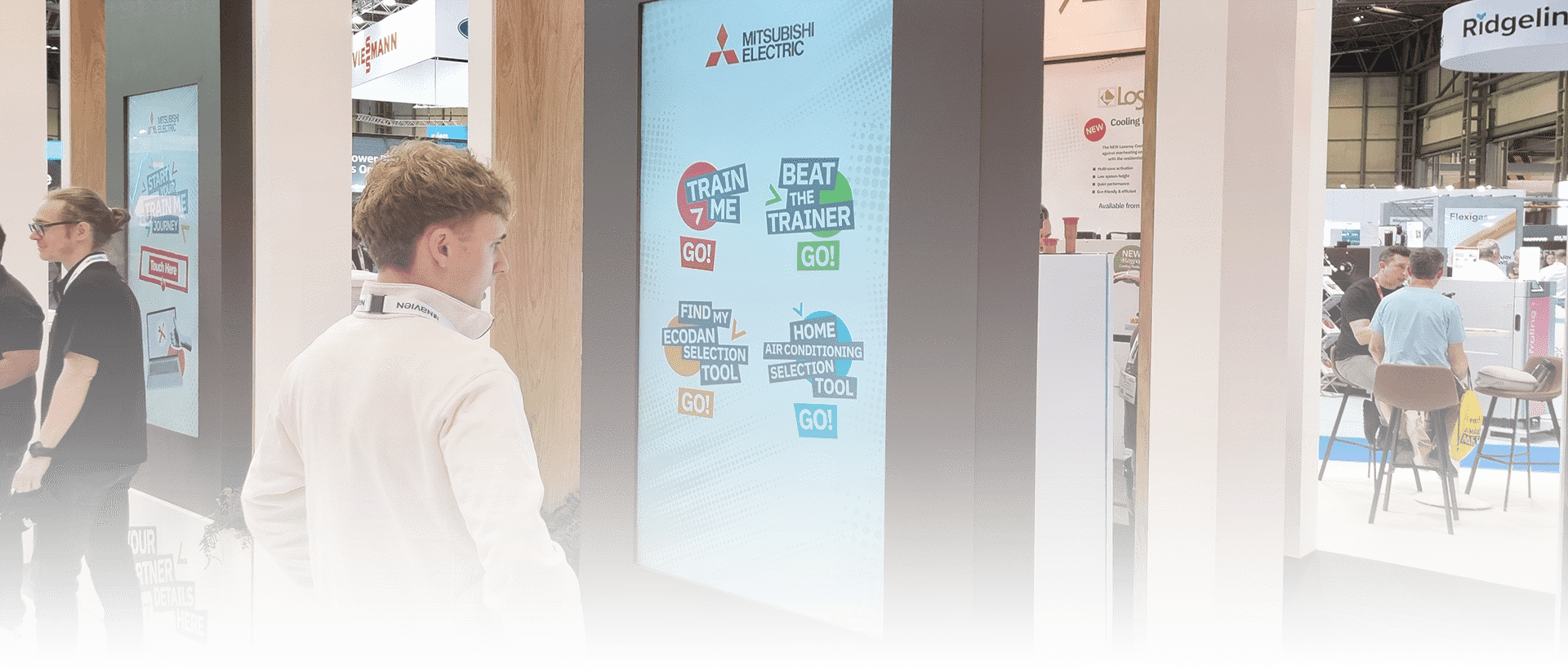 Mitsubishi Electric's TrainMe Tool at The Installer Show